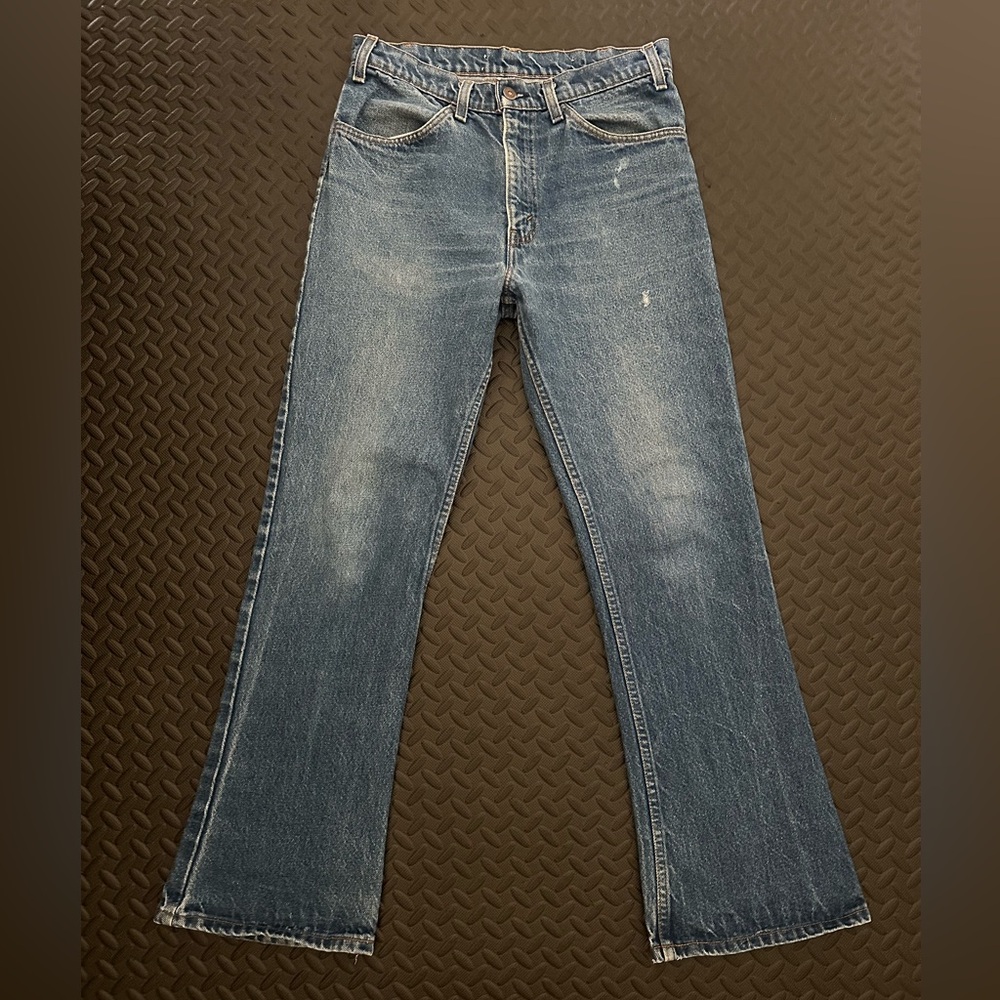 Vintage Jeans Levis 646 Orange Tab Mens 32 x 32 Bell Bottom 70's Flared